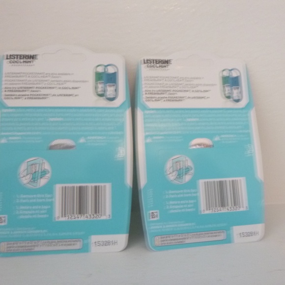 2 LISTERINE COOL MINT BREATH SSTRIPS POCKET PACK - Picture 2 of 5